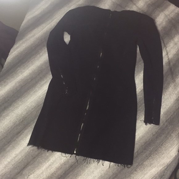 Black Denim Dress XS - Picture 5 of 7